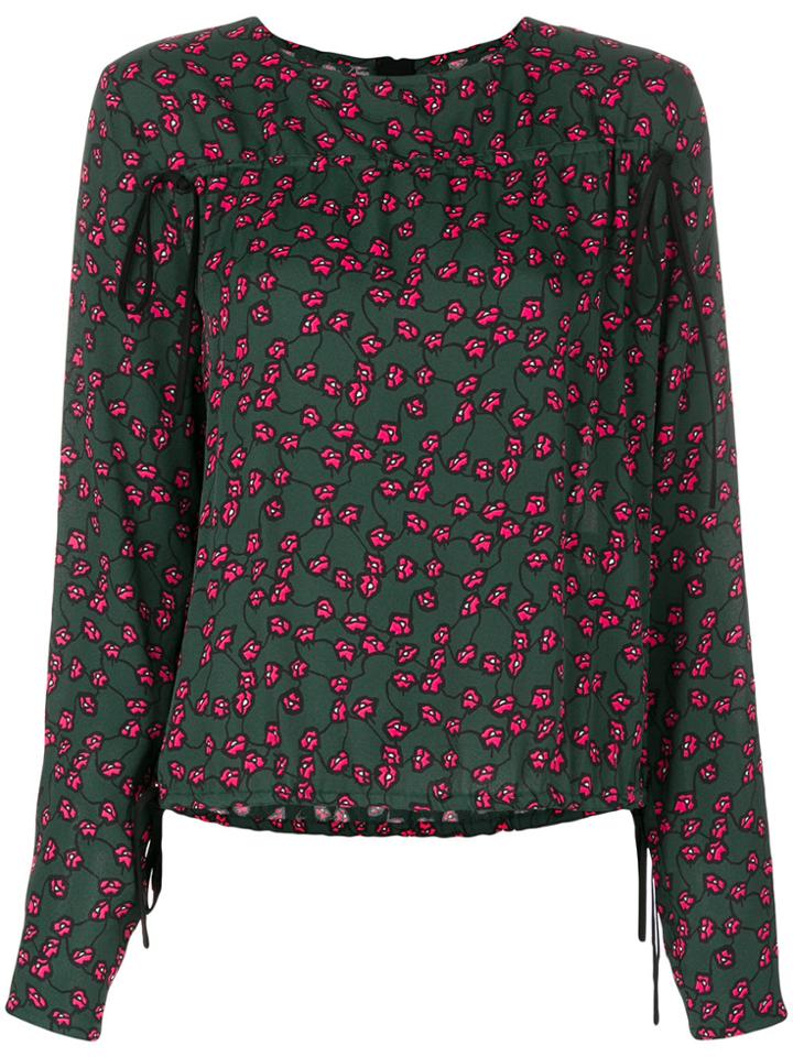 Marni Patterned Blouse - Green