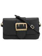 Burberry 'nova Check' Tote Bag, Women's, Black, Leather