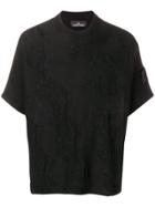 Stone Island Shadow Project Creased Boxy T-shirt - Black