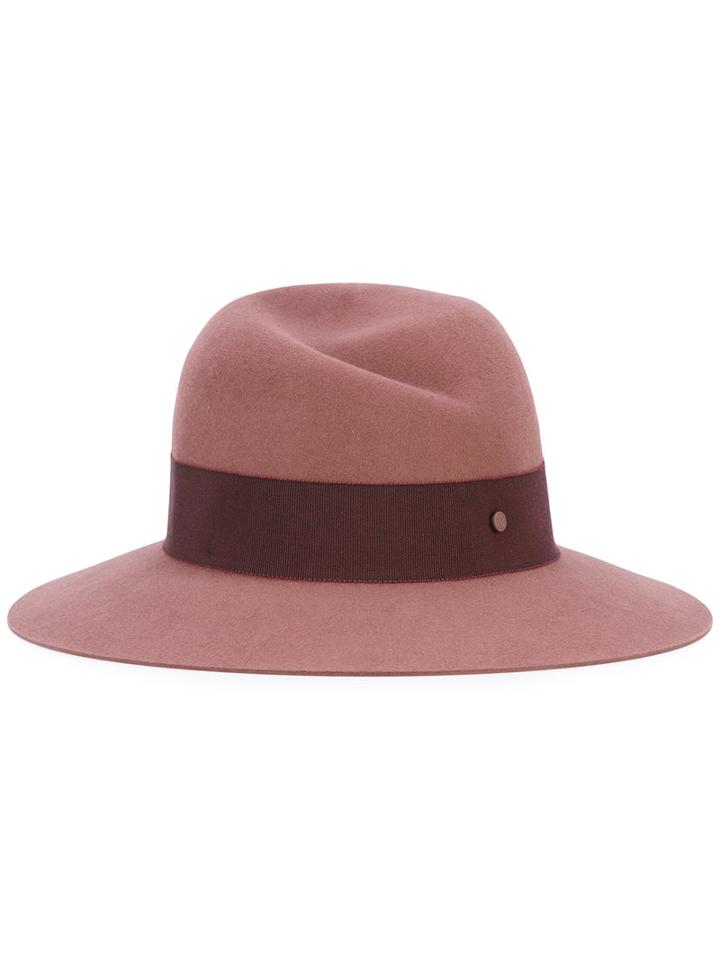Maison Michel Virginie Hat, Women's, Size: Medium, Pink/purple, Wool Felt