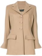 Jean Louis Scherrer Vintage Fitted Jacket - Nude & Neutrals