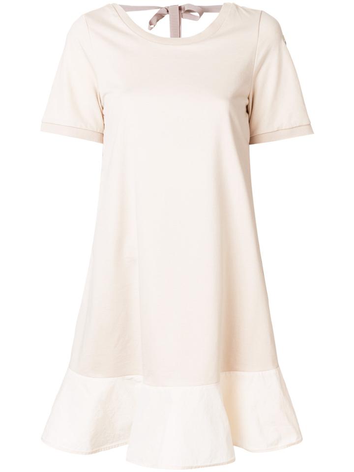 Moncler Flared Loose Dress - Pink & Purple