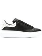 Alexander Mcqueen Crystal Studded Sneakers - Black