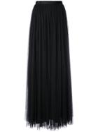 Needle & Thread High-waist Pleated Skirt - Black