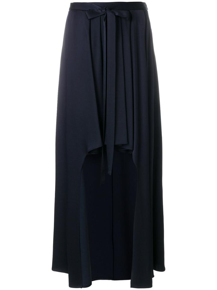 Chalayan Stepped Asymmetric Skirt - Blue