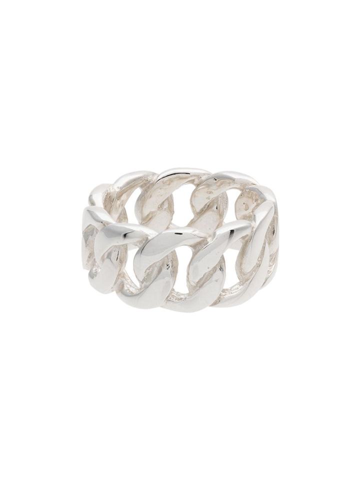 Hatton Labs Cuban Chain Ring - Silver