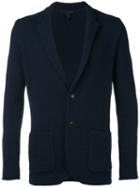 Lardini - Knitted Blazer - Men - Cotton - S, Blue, Cotton