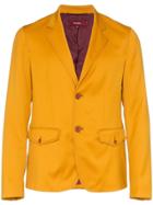 Sies Marjan Boden Twill Single-breasted Blazer - Yellow