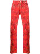 Napa By Martine Rose Leopard Print Jeans - Red