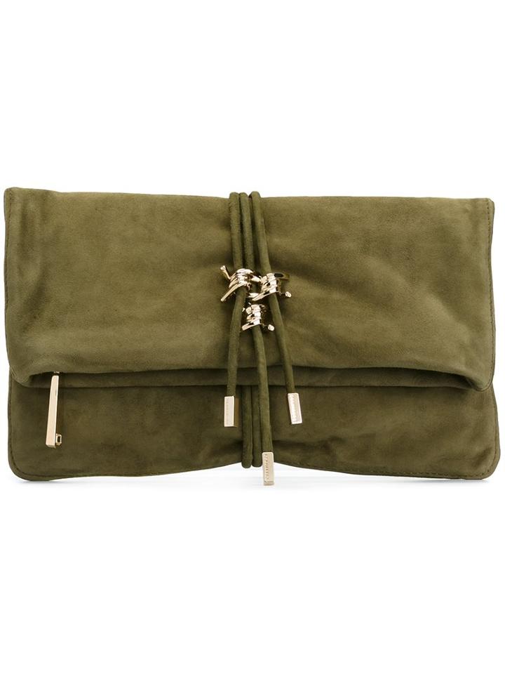 Dsquared2 'babe Wire' Tied Clutch