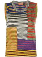 Missoni Striped Knit Tank Top - Multicolour