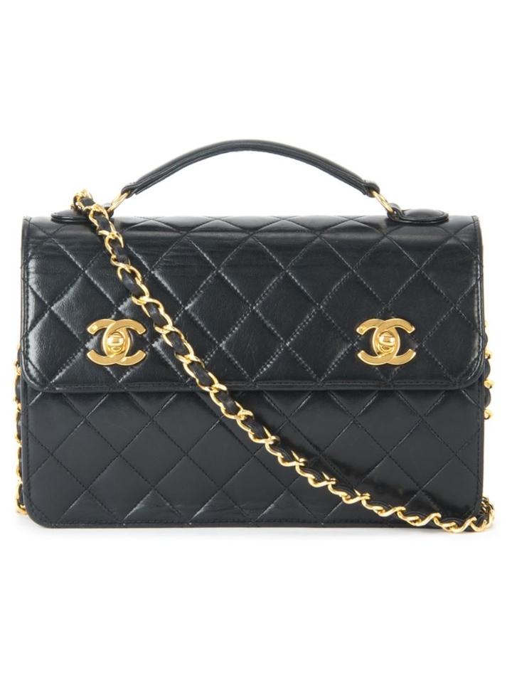 Chanel Vintage 2way Quilted Tote