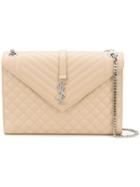 Saint Laurent Collège Monogram Bag - Nude & Neutrals