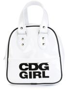 Comme Des Garçons Girl Logo Lacquer Tote Bag