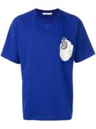 Golden Goose Deluxe Brand Polar Bear Patch T-shirt - Blue