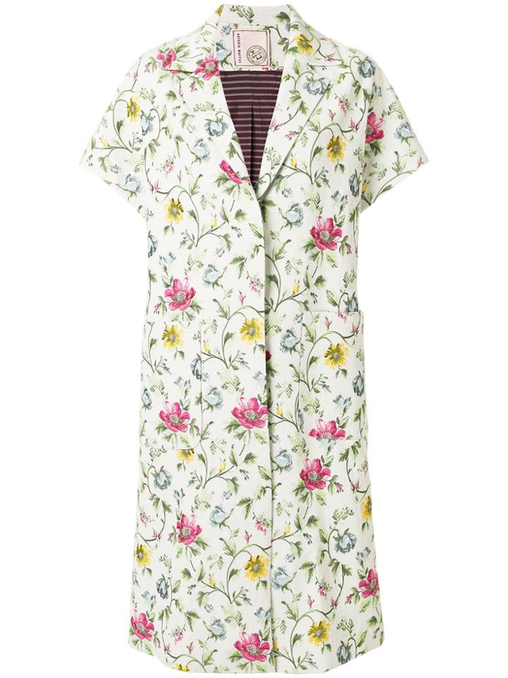 Antonio Marras Floral Print Coat - Multicolour