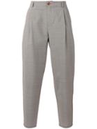 A Kind Of Guise - Tapered Trousers - Men - Cotton/viscose/virgin Wool - 50, Grey, Cotton/viscose/virgin Wool