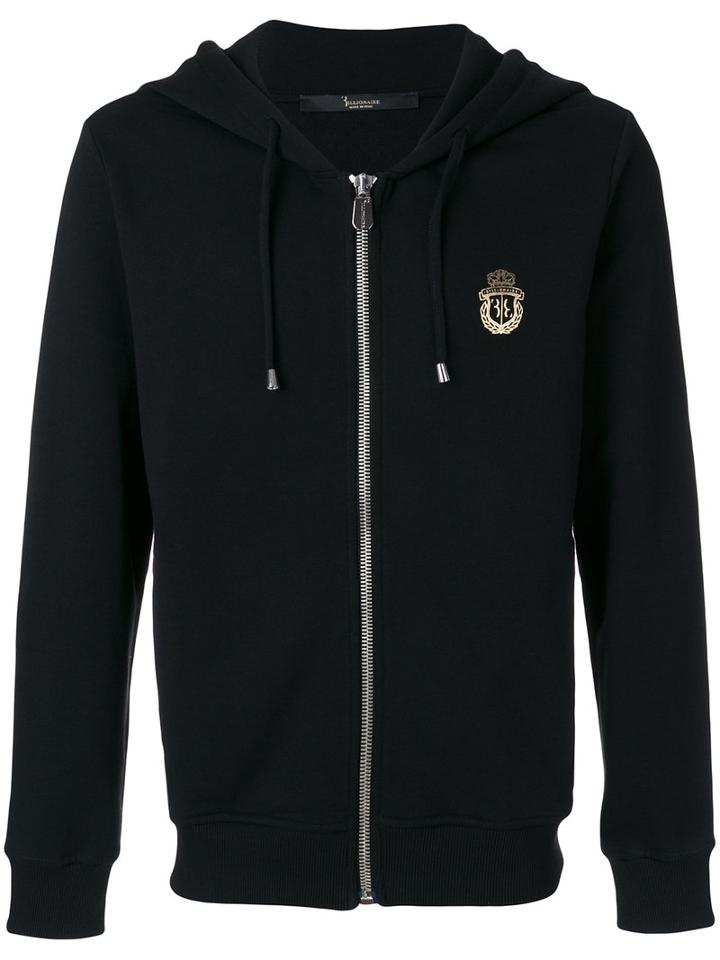 Billionaire - Logo Print Hoodie - Men - Cotton - Xxl, Black, Cotton
