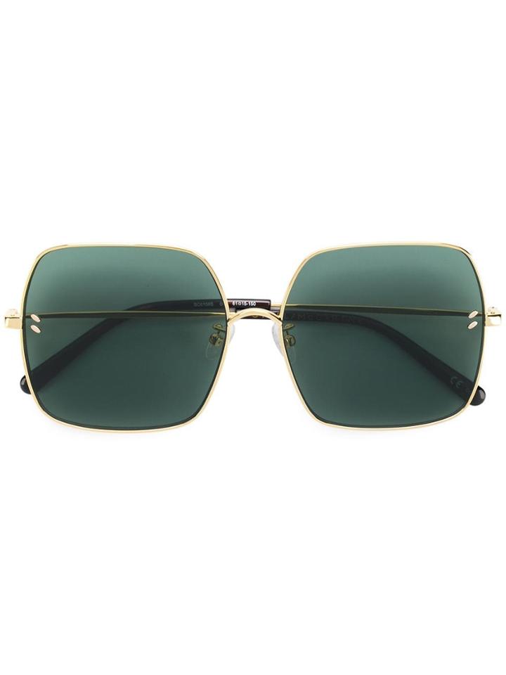 Stella Mccartney Eyewear Square Frame Sunglasses - Green