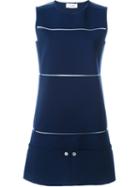 Courrèges 'r01' Dress, Women's, Size: 42, Blue, Polyamide