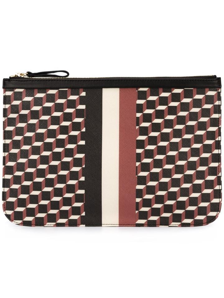 Pierre Hardy 'cube Stripe' Clutch, Women's