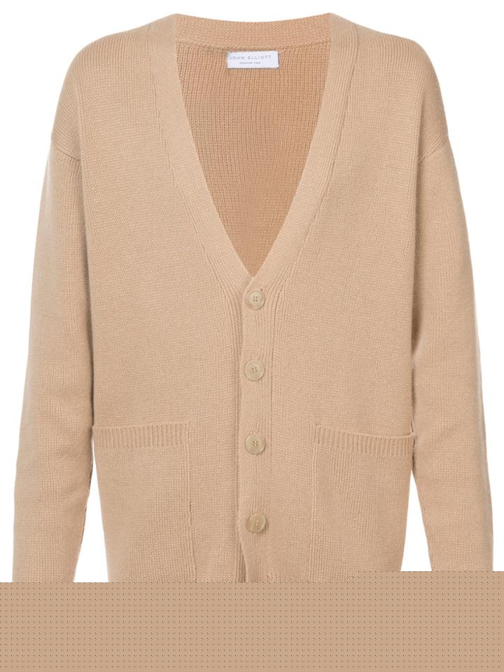 Thom Browne Cashmere 4-bar Stripe Cardigan - Blue