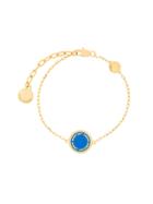 Marc Jacobs Logo Pendant Bracelet - Metallic