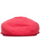 Loro Piana Flat Cap, Men's, Size: Large, Red, Cotton/polyester/polyester/polyurethane