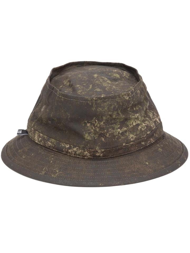 11 By Boris Bidjan Saberi Camouflage Print Hat - Green