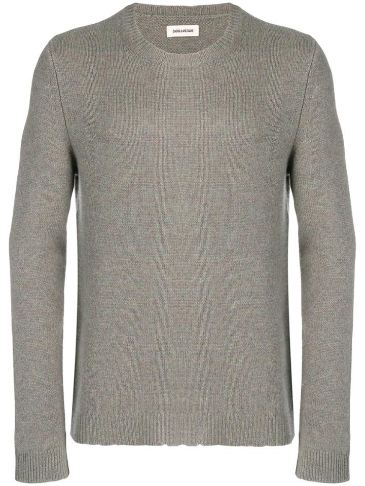 Zadig & Voltaire Kennedy Cashmere Sweater - Grey