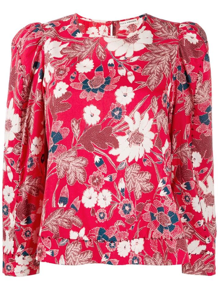 Ulla Johnson Terese Blouse - Red