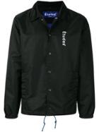 Études Logo Print Shirt Jacket - Black