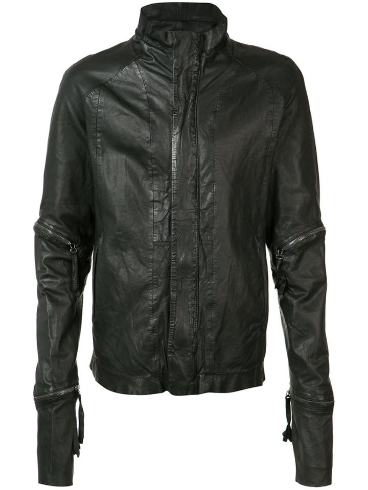 Barbara I Gongini Zip Detail Jacket - Black