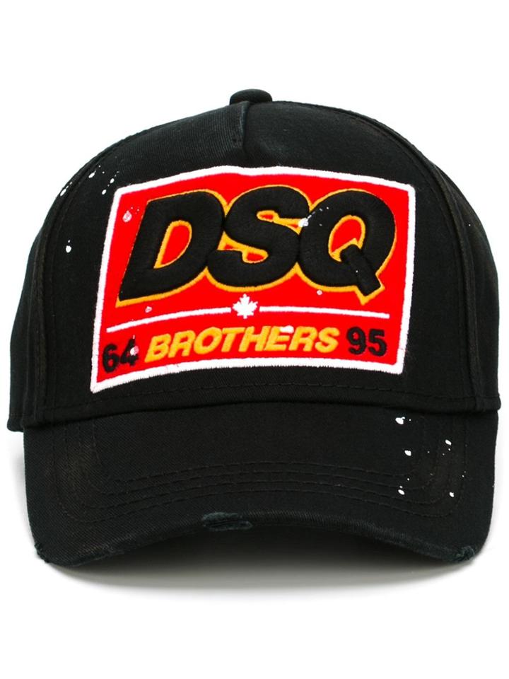 Dsquared2 Brothers Baseball Cap - Black