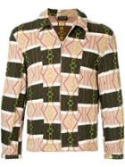 Comme Des Garçons Vintage Geometric Zipped Jacket - Multicolour