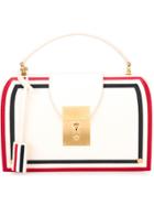 Thom Browne Panelled Tote - White
