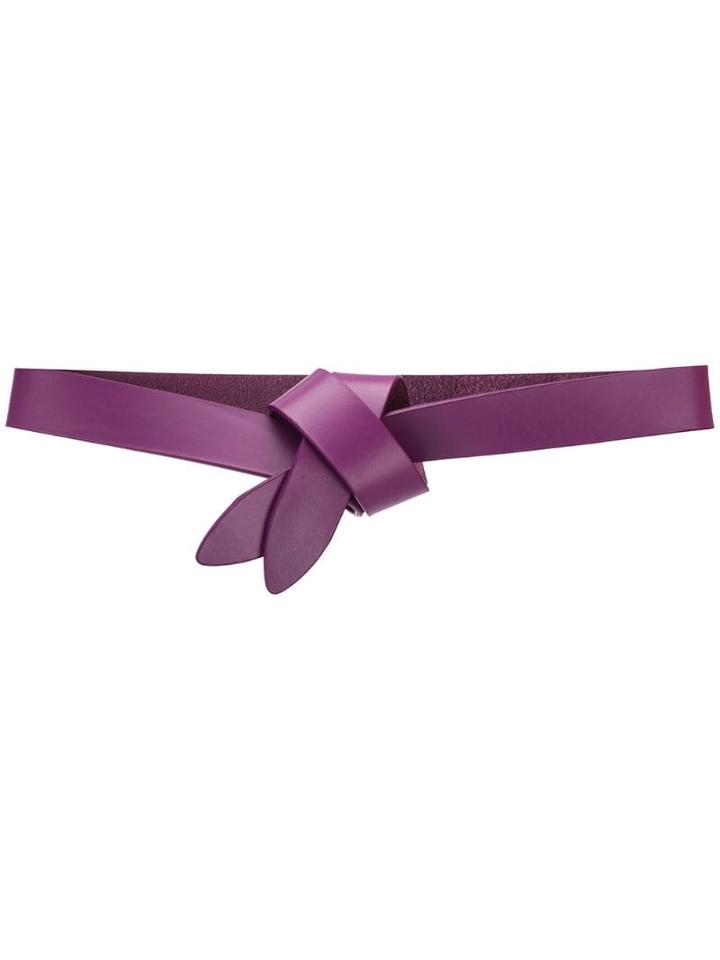 Isabel Marant Lecce Knotted Belt - Purple