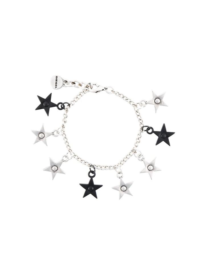 Diesel Star Bracelet, Women's, Metallic