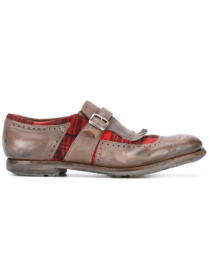 Church's Bicolour Monk Shoes - Brown