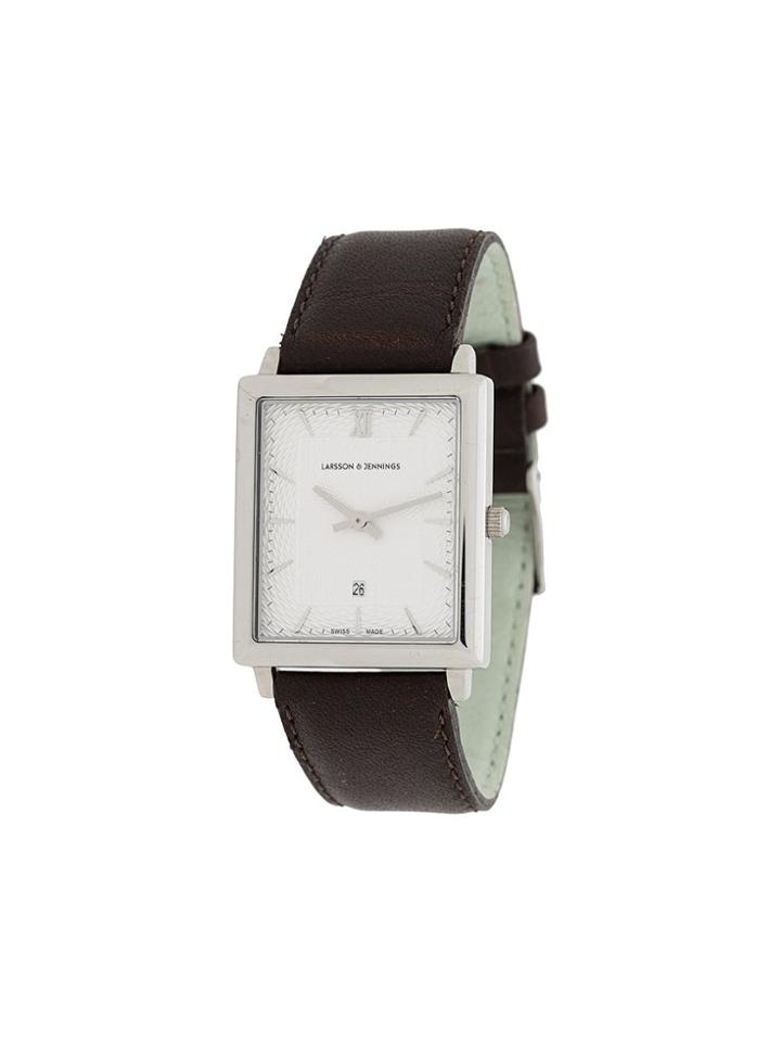 Larsson & Jennings Norse Sloane Diamond 40mm Watch - White