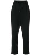 Vince Tapered Trousers - Black