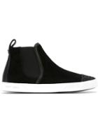 Jimmy Choo Della Hi-top Sneakers, Women's, Size: 37, Black, Leather/rubber