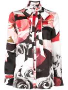 Alexander Mcqueen Photo-effect Print Shirt - White