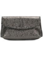 Golden Goose Deluxe Brand Flap Pochette Clutch - Metallic