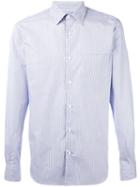 Aspesi Chest Pocket Shirt, Men's, Size: 40, Blue, Cotton