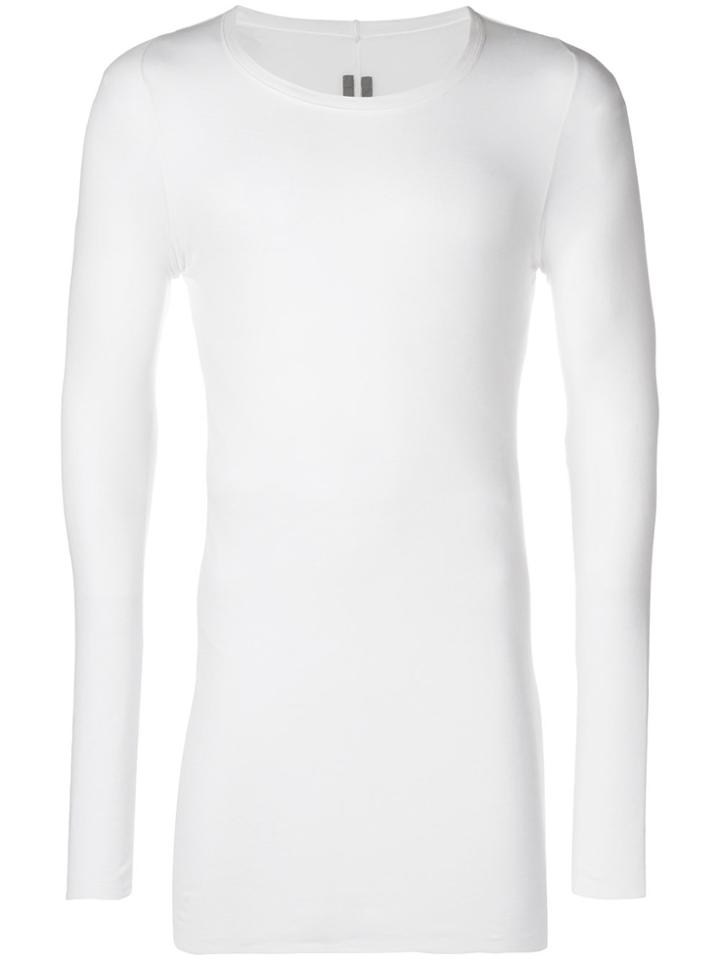 Rick Owens Crew Neck T-shirt - White