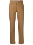 Brunello Cucinelli Cropped Trousers - Brown