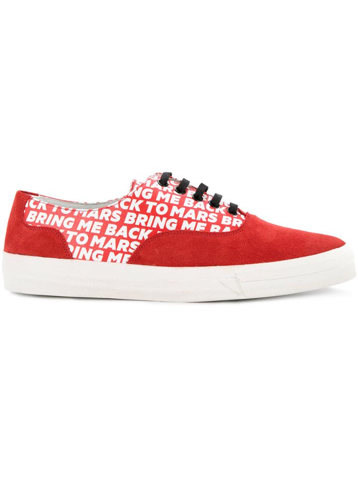 Joshua Sanders Printed Sneakers - Red