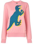 Ps By Paul Smith Dinosaur Sweatshirt - Pink