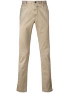Incotex - Classic Chino Trousers - Men - Cotton/spandex/elastane - 38, Nude/neutrals, Cotton/spandex/elastane